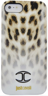 Чехол для iPhone 5/5S Just Cavalli Leopard White Чехол для iPhone 5/5S Just Cavalli Leopard White